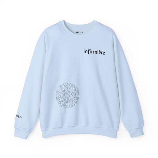 Unisex Crewneck Infirmière PERSEV